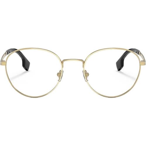 Versace VE 1279 1002 51mm Gold Metal Round Eyeglasses