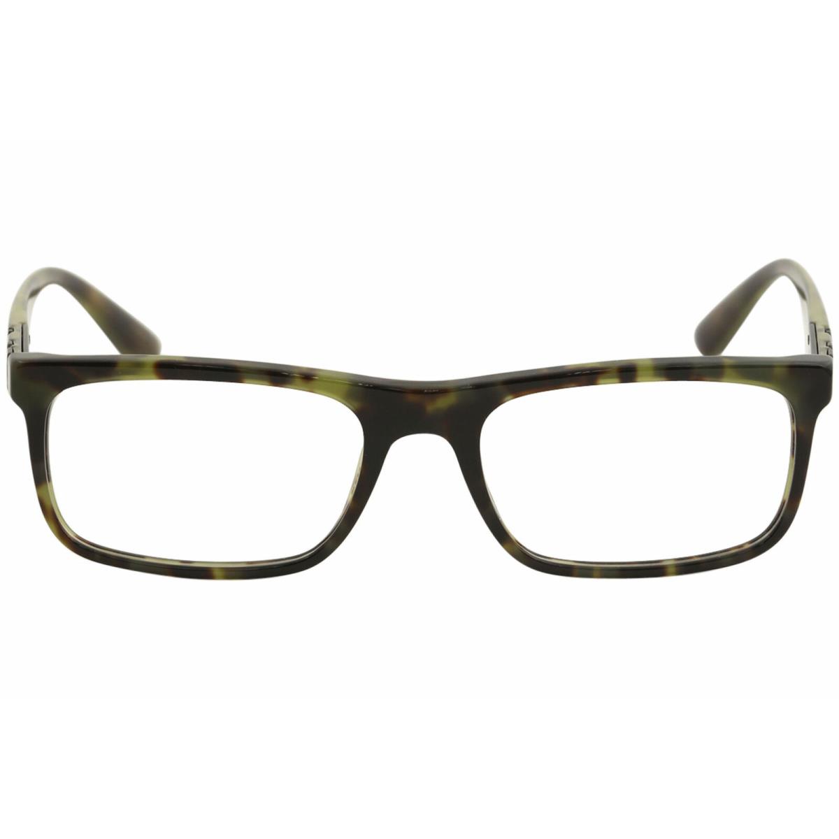 Burberry Men`s Eyeglasses BE2240 BE/2240 3280 Green Havana Optical Frame 55mm
