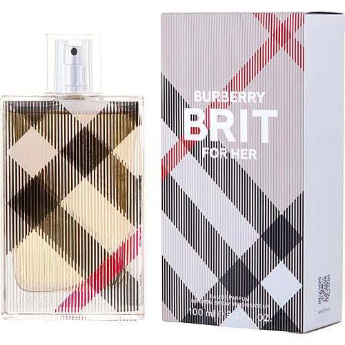 Burberry Brit By Burberry Eau De Parfum Spray 3.3 Oz Packaging