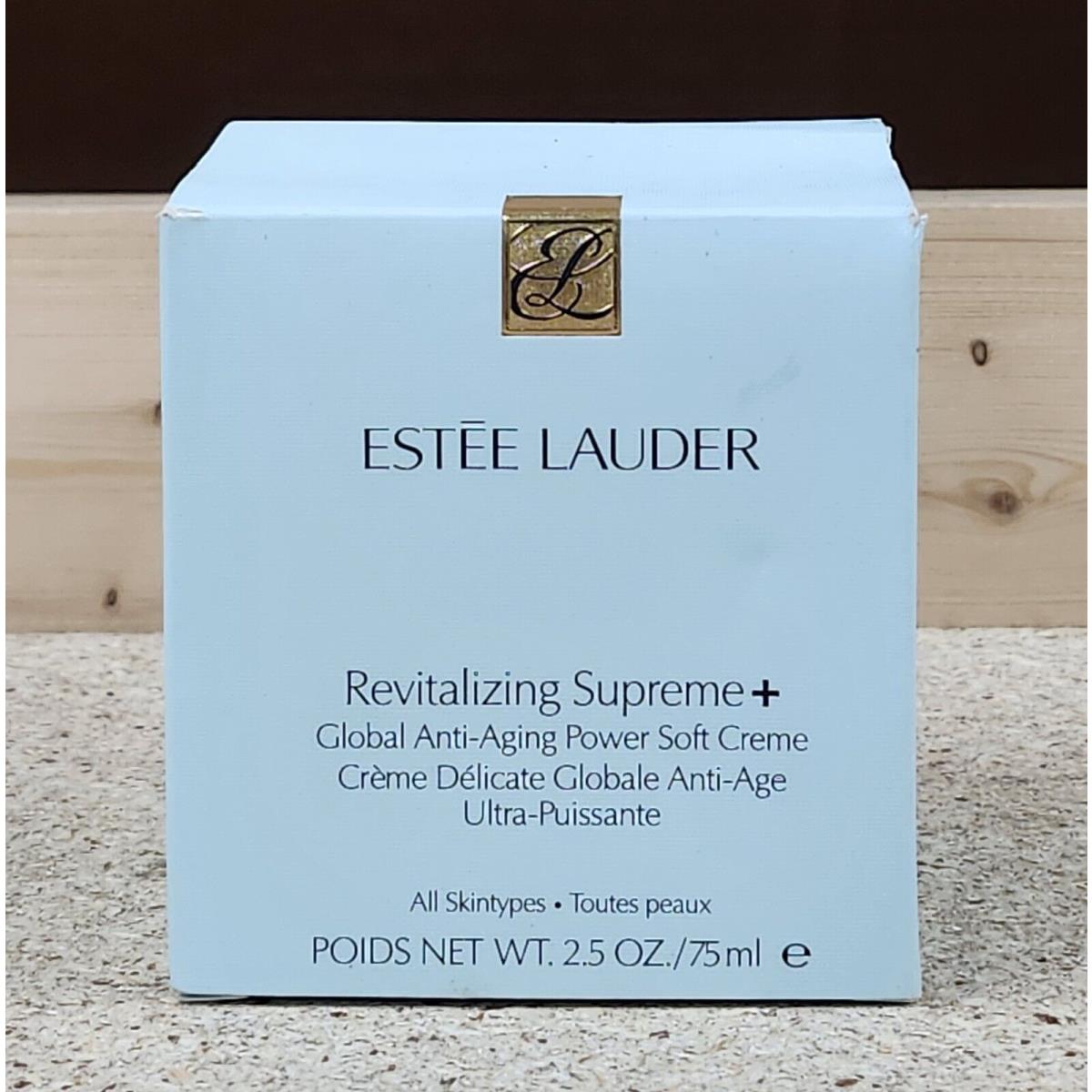 Estee Lauder Revitalizing Supreme Global Anti-aging Soft Cream 75 ml 2.5oz