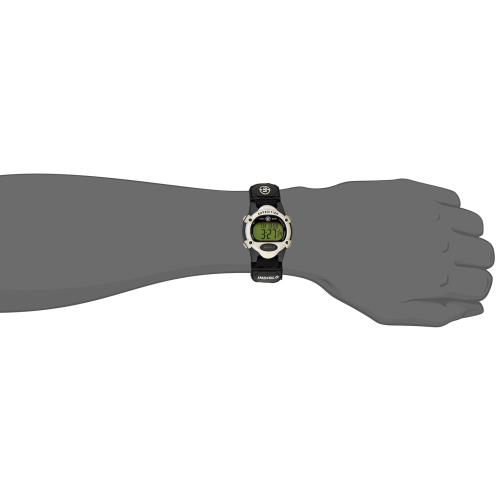 Timex Unisex T47852 Expedition Mid-size Digital Cat Black Fast Wrap Strap Watch