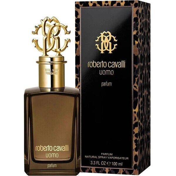 Roberto Cavalli Uomo PARFUM-SPRAY-3.3 OZ-100 Ml-authentic-made IN France