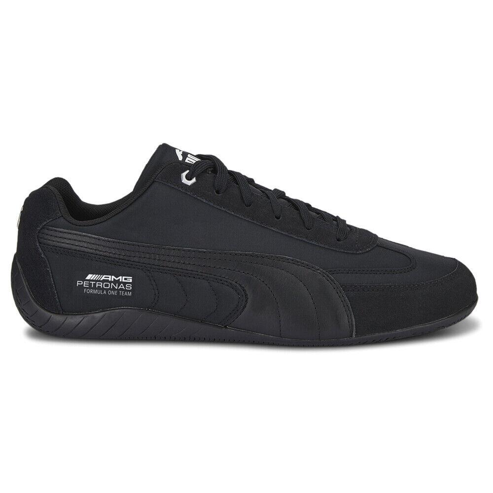 Puma Mapf1 Speedcat Lace Up Mens Black Sneakers Casual Shoes 30679706 - Black