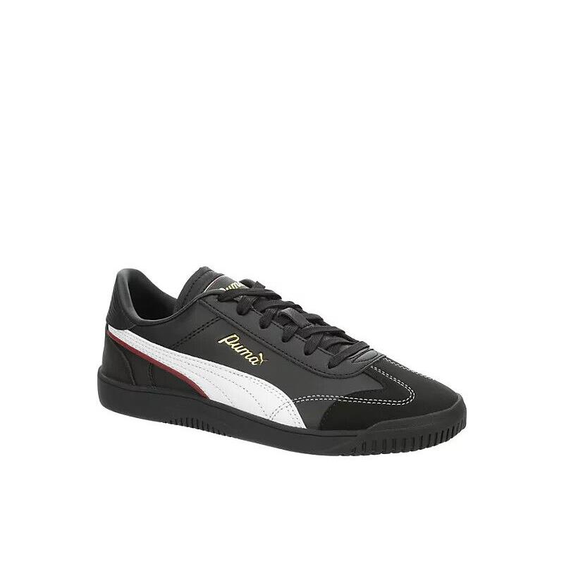 Puma Womens Club 5V5 Low Top Casual Walking Sneaker Shoes - Black, Style and: Black