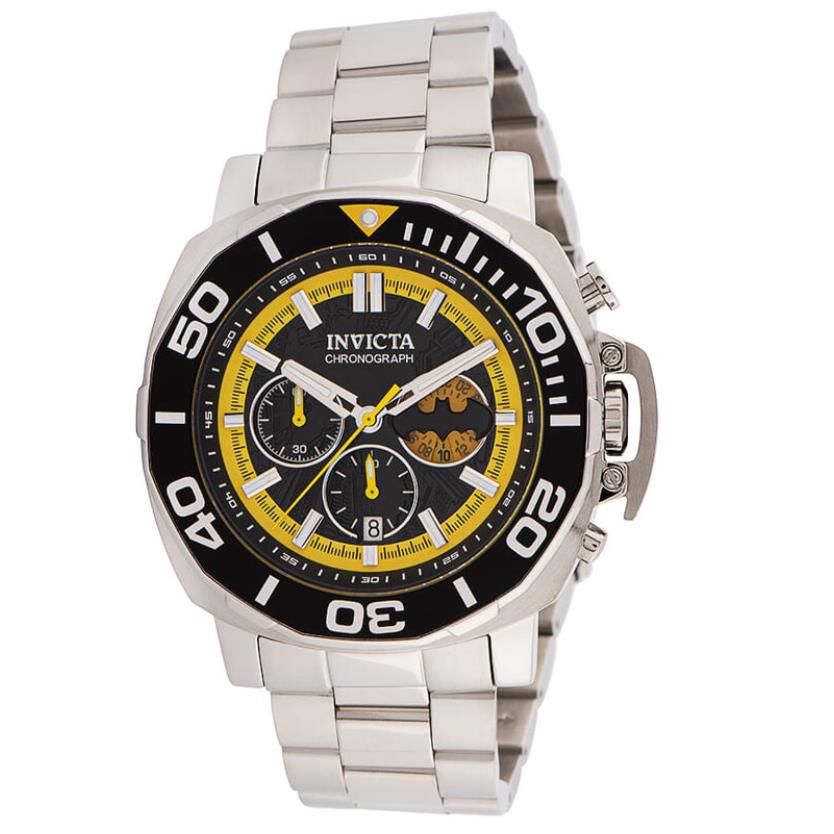 Invicta DC Comics Batman Men`s 48mm Limited Edition Chronograph Watch 35075