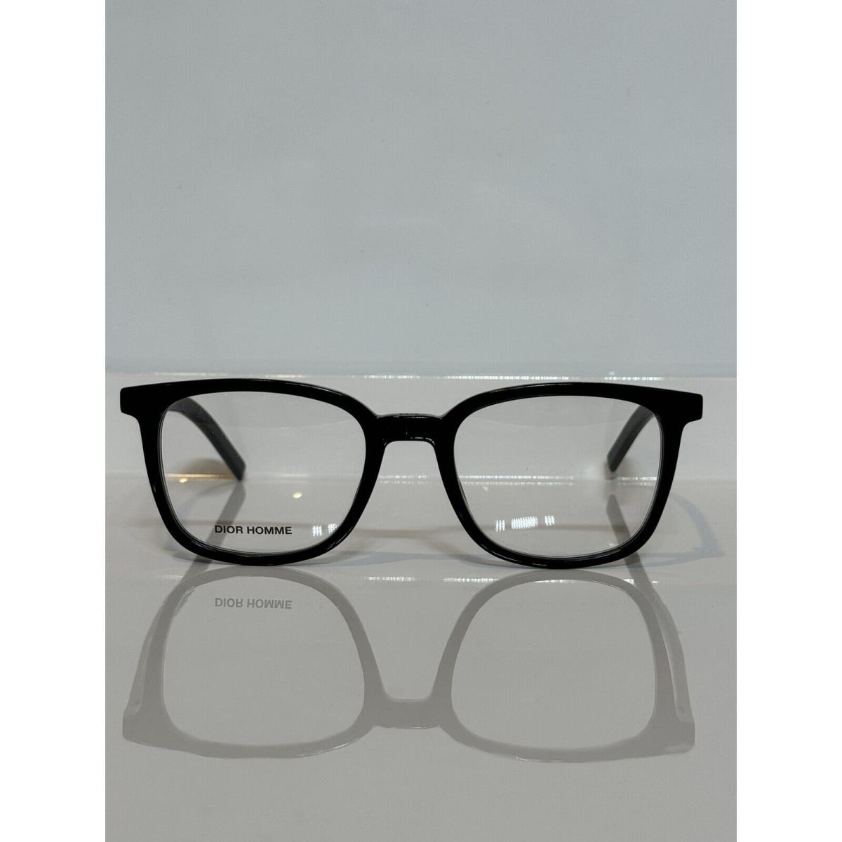 Dior Homme Blacktie 252 807 Black Acetate Eyeglasses 51mm