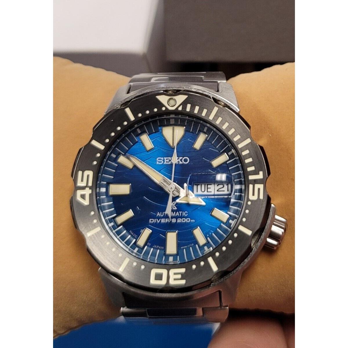 Seiko Prospex Diver Men`s Automatic 4R36-08C0 SS QTP022157