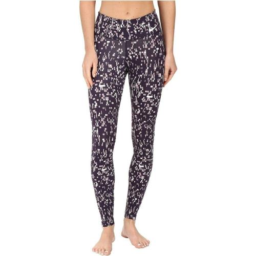 Nike L84030 Purple Power Legendary Printed Mid Rise Legging`s Women`s Size M - Purple