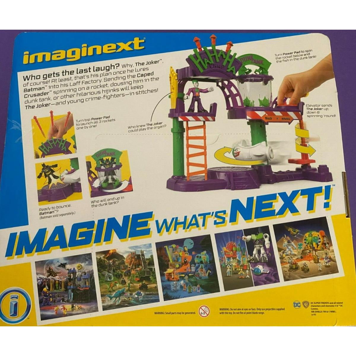 Fisher Price Imaginext DC Super Friends Joker Playset - Villain From Batman