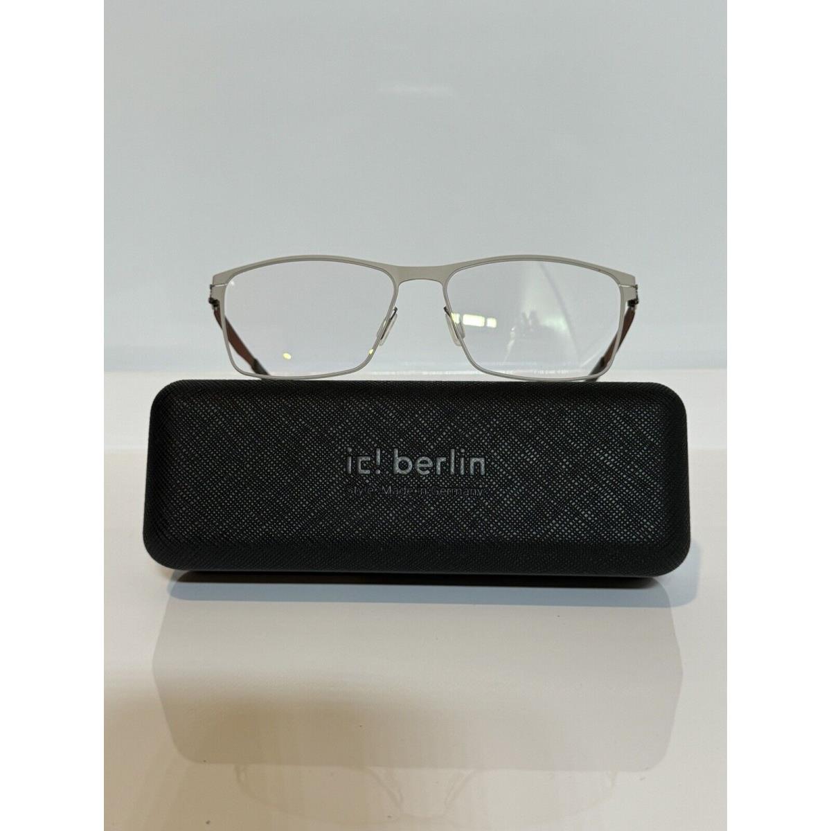 IC Berlin Stuart L. Dusty Ash Men s Metal Eyeglasses 55mm