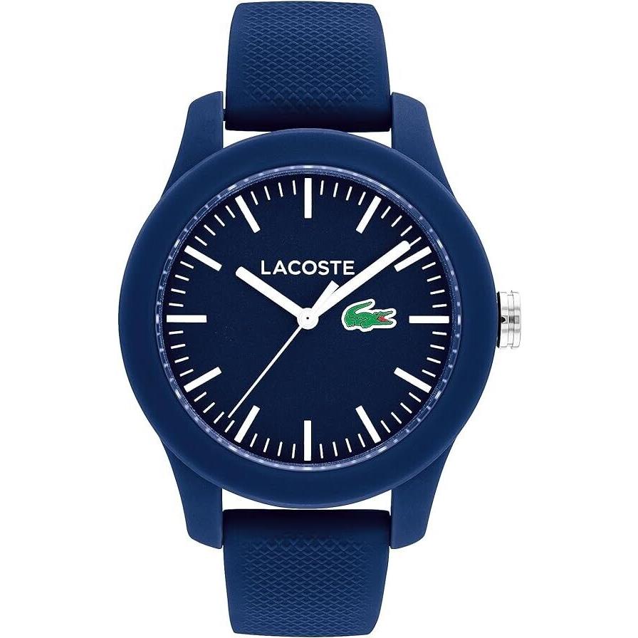 Lacoste 2000955 Blue Dial with White Accent Blue Silicone Band Womens Watch