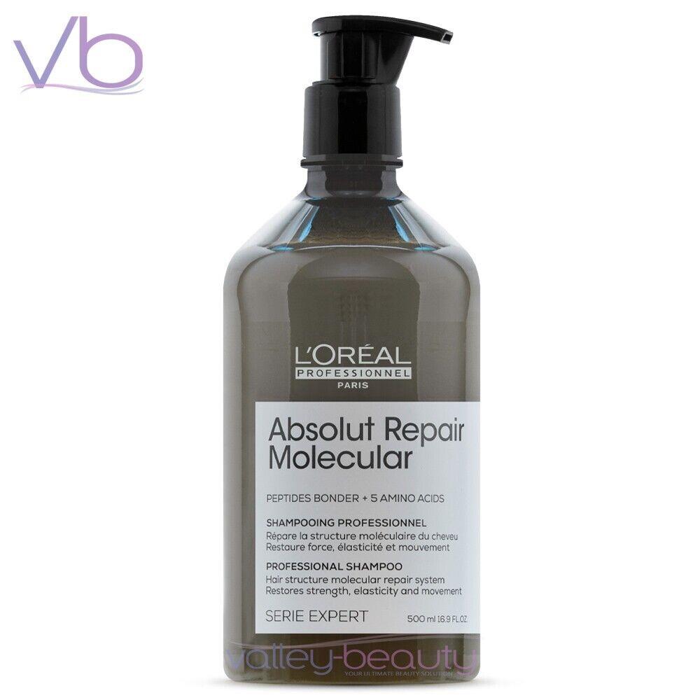 L`oréal L Oreal Absolut Repair Molecular Shampoo Sulfate-free Hair Structure Repair