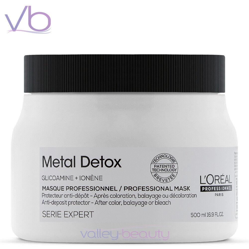 L`oreal Metal Detox Masque Anti-deposit Protector After Color Balayage Bleach