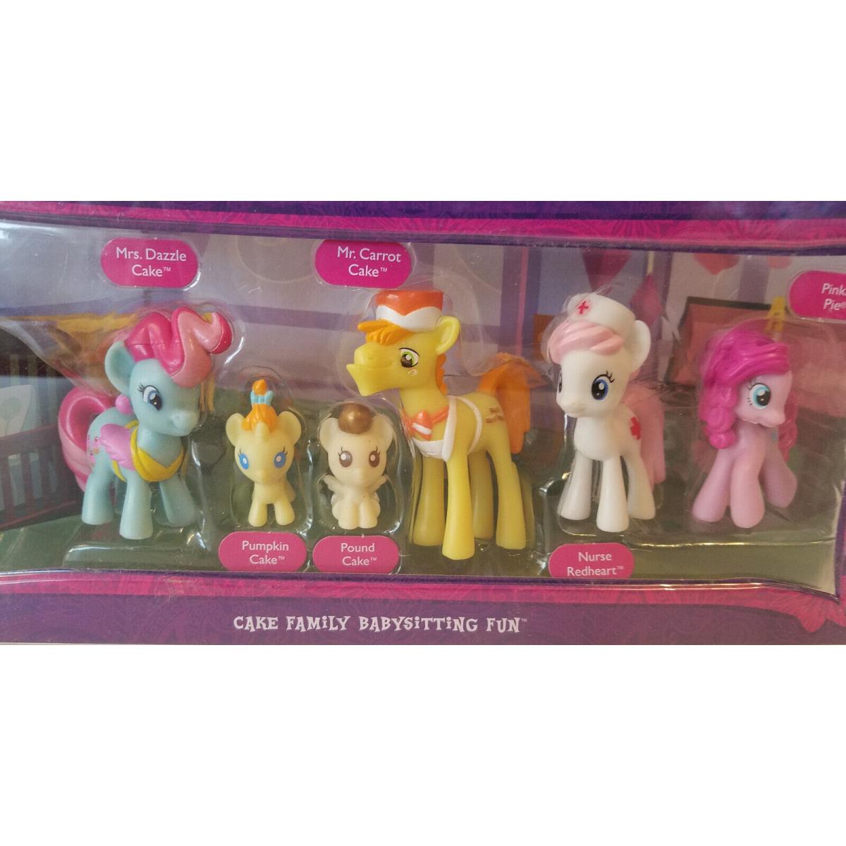 My Little Pony Cake Family Babysitting Fun Pumpkin Pound Dazzle Carrot Pinkie