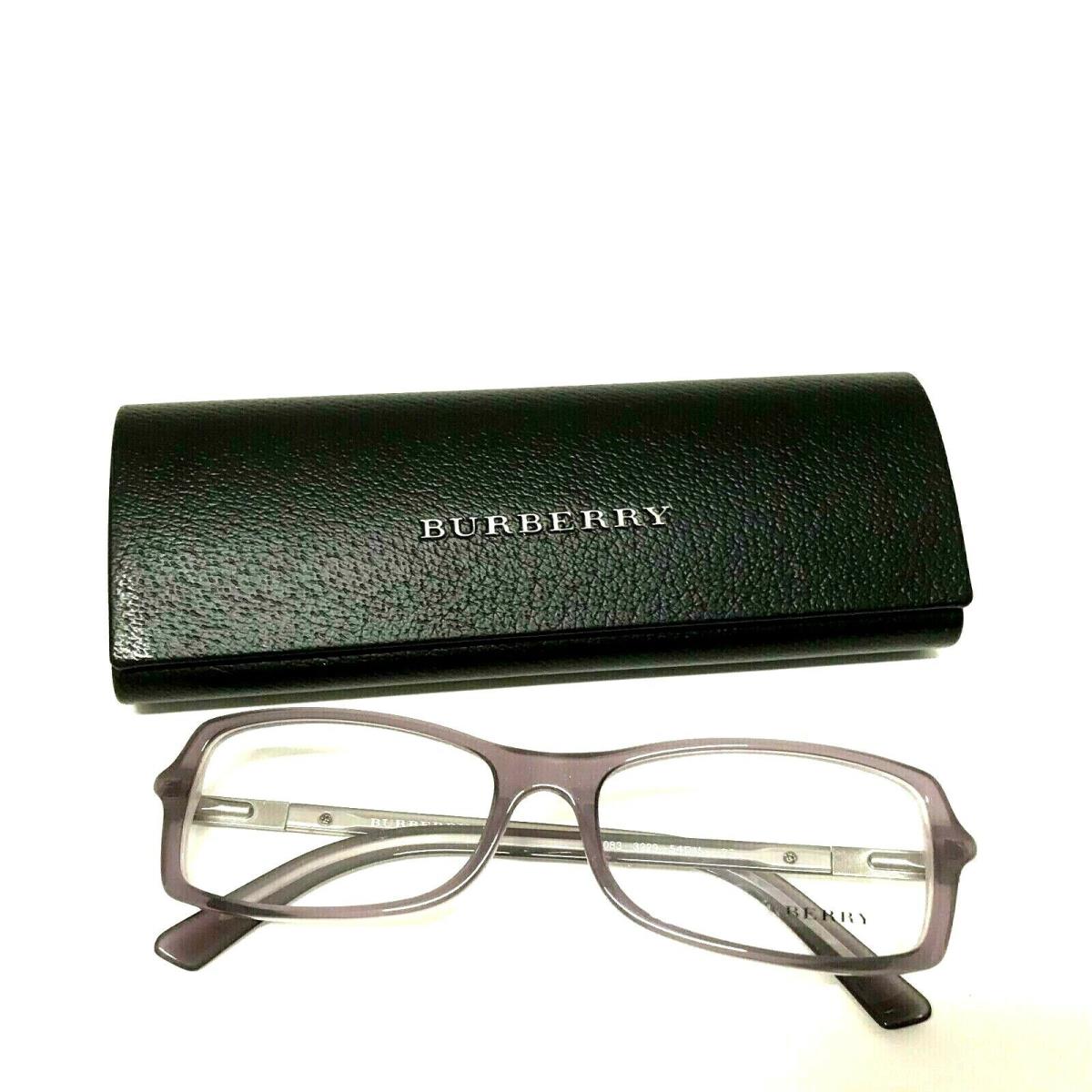 Burberry Eyeglasses Frames B 2083 3229 Lilactransparent Italy