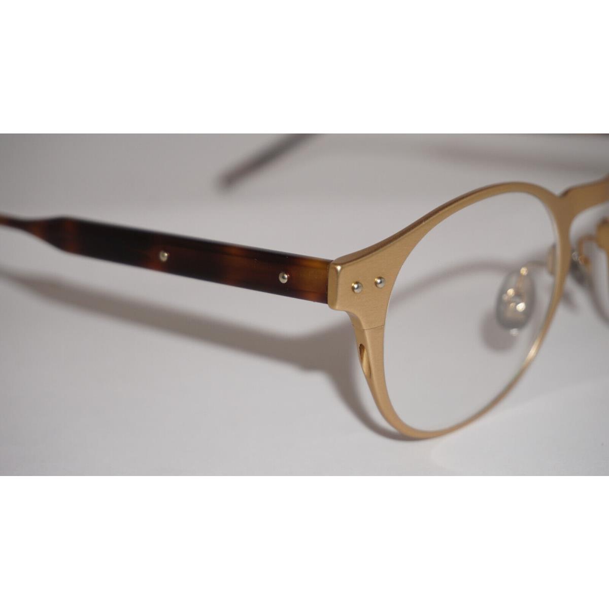 Bottega Veneta Eyeglasses Round Gold Havana BV0180O 003 48 23 150