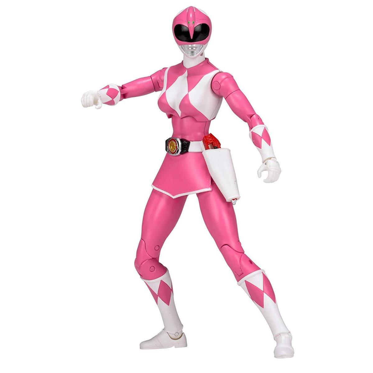 6.5-Inch Kids Toy Game Pink Ranger Legacy Figure Mighty Morphin Power Rangers - Pink