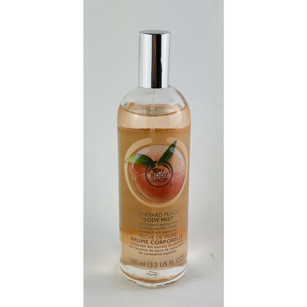 The Body Shop Vineyard Peach Body Mist 3.3 oz/100ml