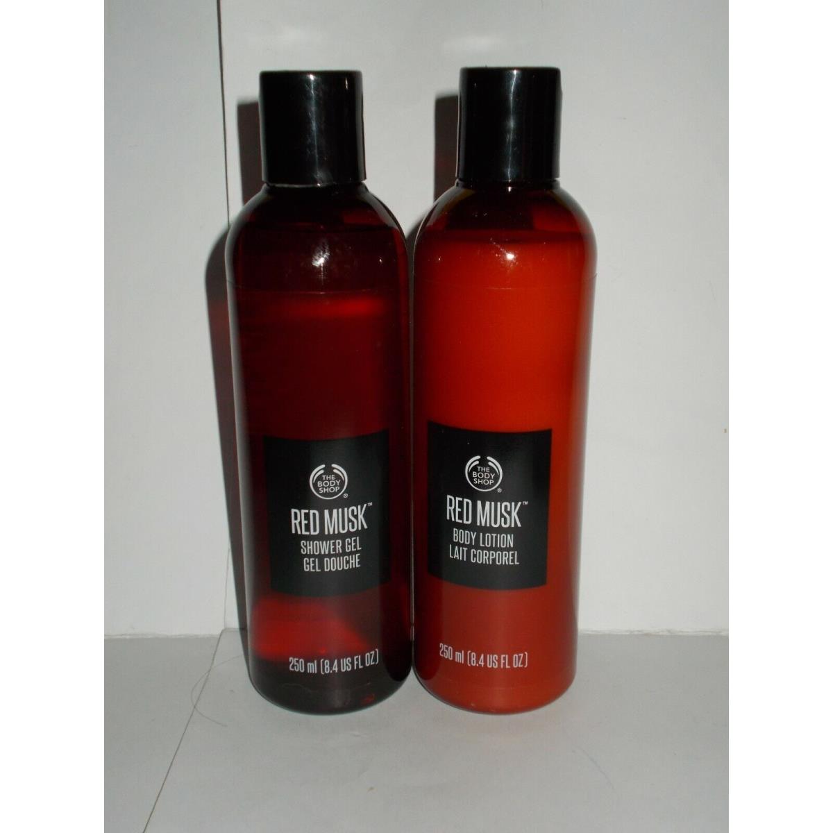 The Body Shop Red Musk Lotion Shower Gel Set