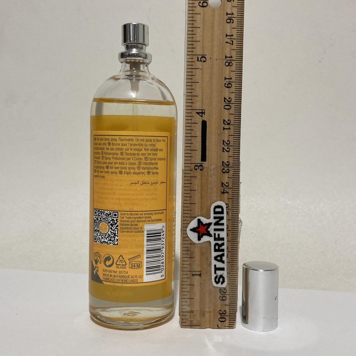 The Body Shop Satsuma Body Mist Perfume Spray 3.3 fl oz 100mL Clementine See