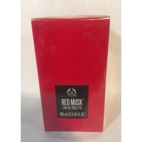 The Body Shop Red Musk Eau De Toilette 3.3 Oz X-large Bottle