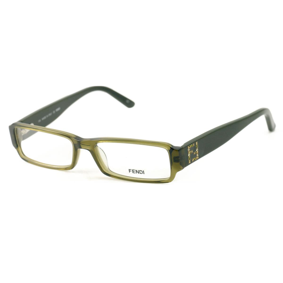 Fendi Women`s Eyeglasses 934 Olive 318 Size 53mm