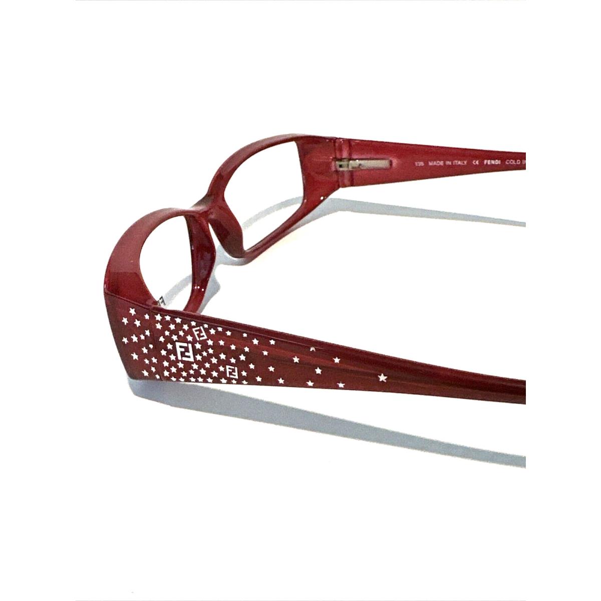 Fendi Women`s Eyeglasses 817 Red 604 51-16-135 W/case