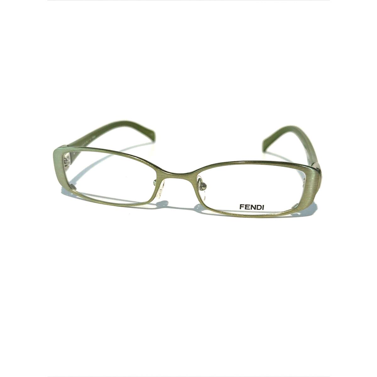 Fendi Eyeglasses F901 901 Green 317 50-18-135 W/case