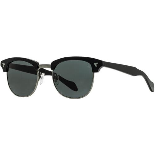 AO American Optical Sirmont Black Chocolate or Frame Only Sunglasses Black Gunmetal Polarized Grey 51/21/145