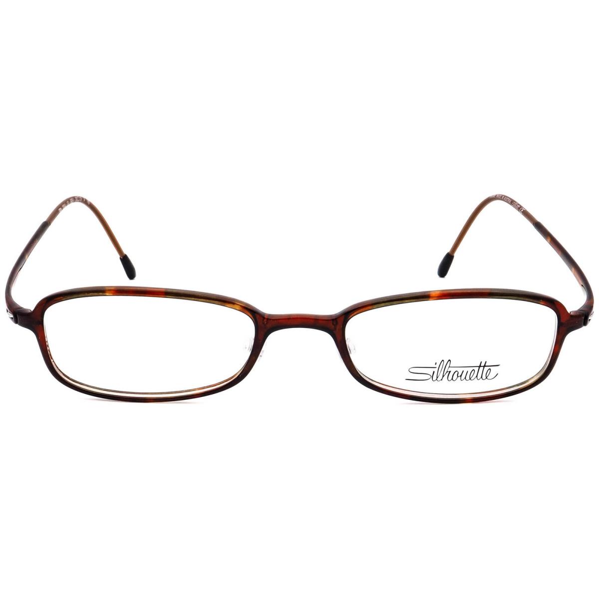 Silhouette Eyeglasses Spx 2834 10 6051 Brown/green Tortoise Austria 50 19 140