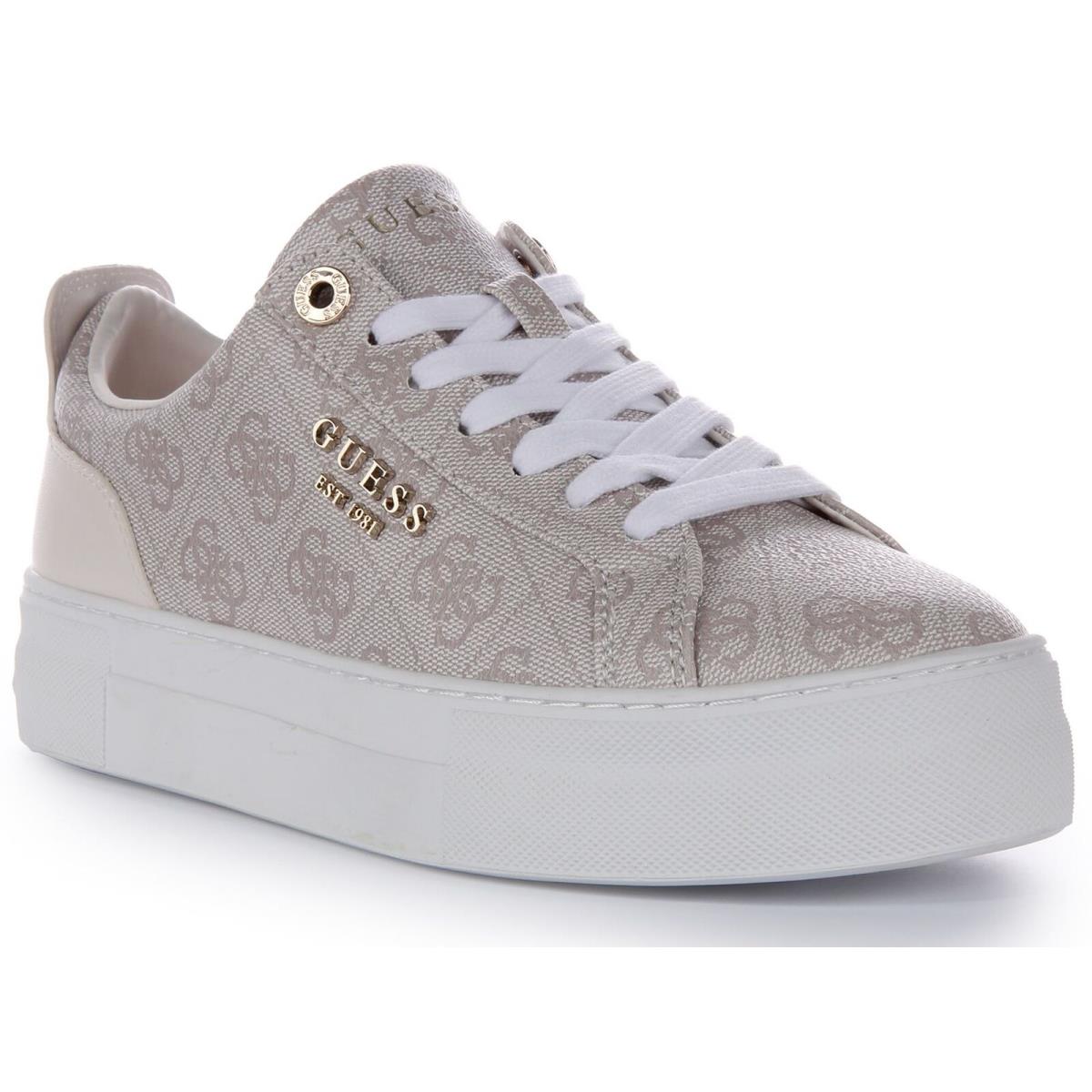 Guess Fl8Geafal12 Women Sneaker Stone Size US 5 - 11