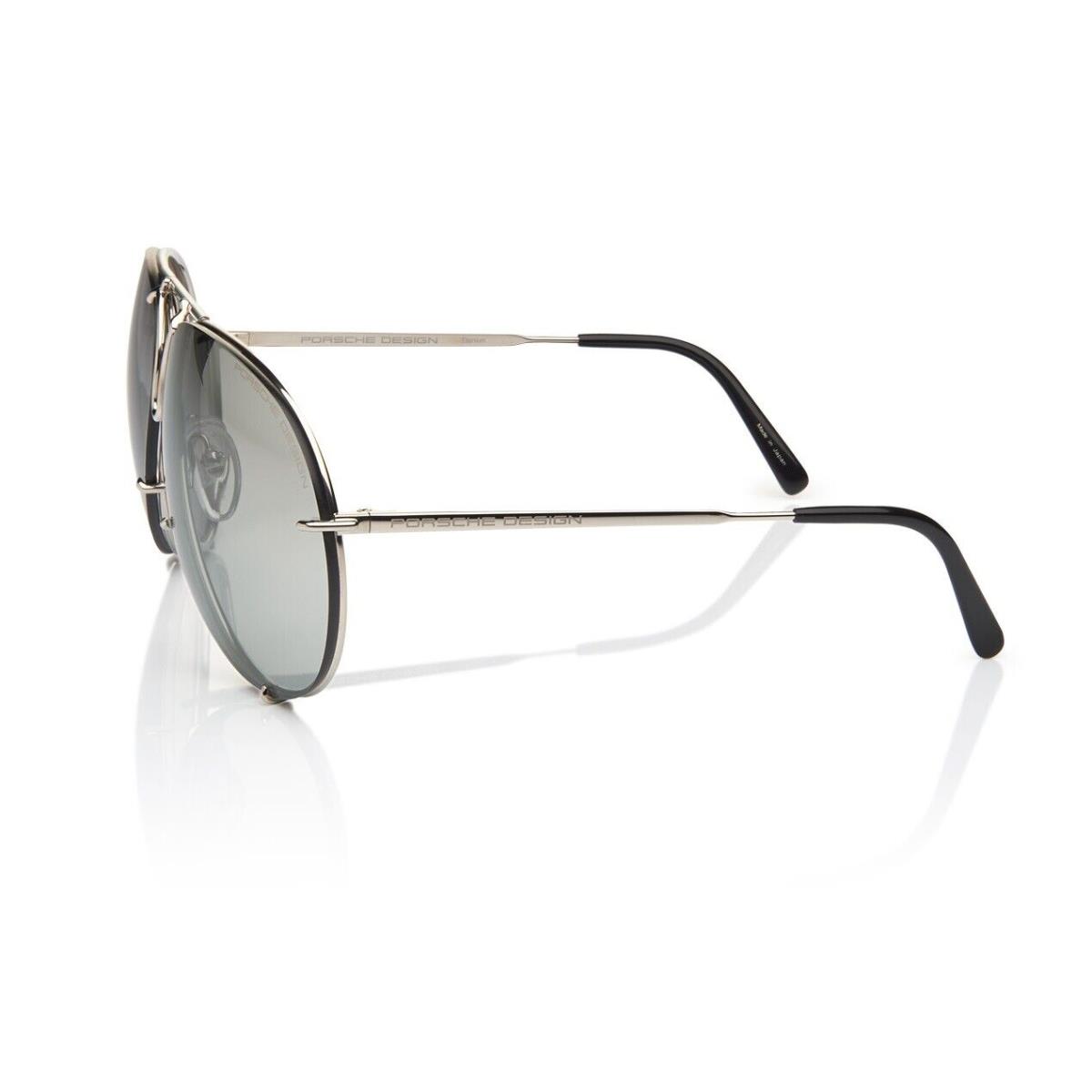 Porsche Design P8478 Iconic Sunglasses B - Titanium/grey Gradient + Extra Lenses