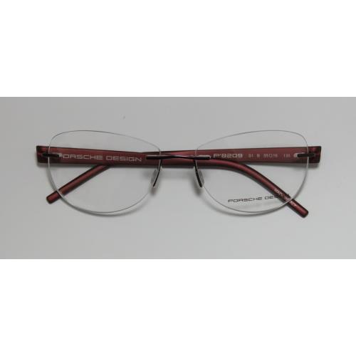 Porsche Design P8209 S1 Drill Mount Hot Eyeglass Frame/eyewear Made IN Italy