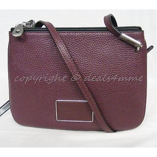 Marc By Marc Jacobs M0007265 Ligero Double Percyshoulder Bag Cardamom-maroon