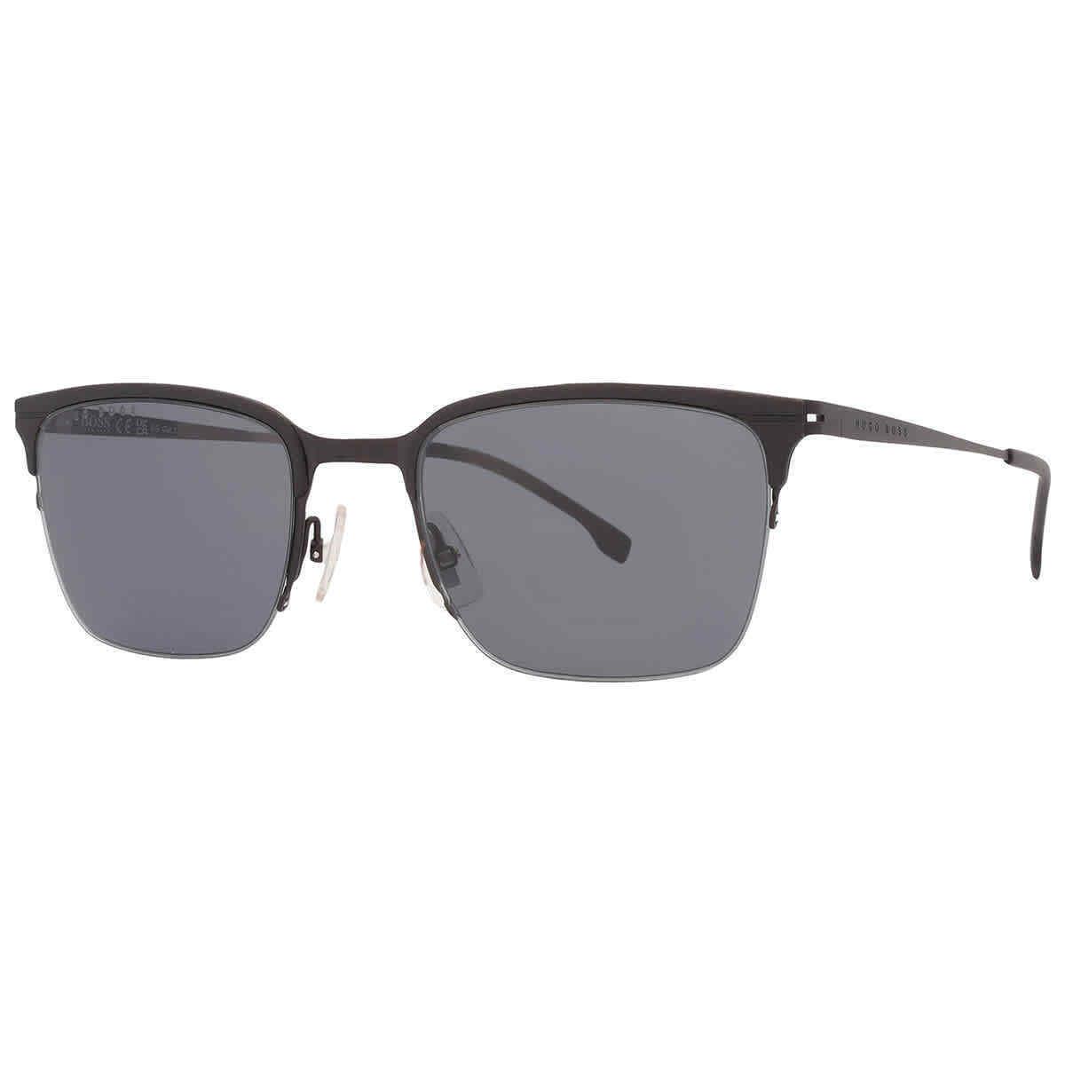 Hugo Boss Grey Square Men`s Sunglasses Boss 1244/S 0003 55 Boss 1244/S 0003 55