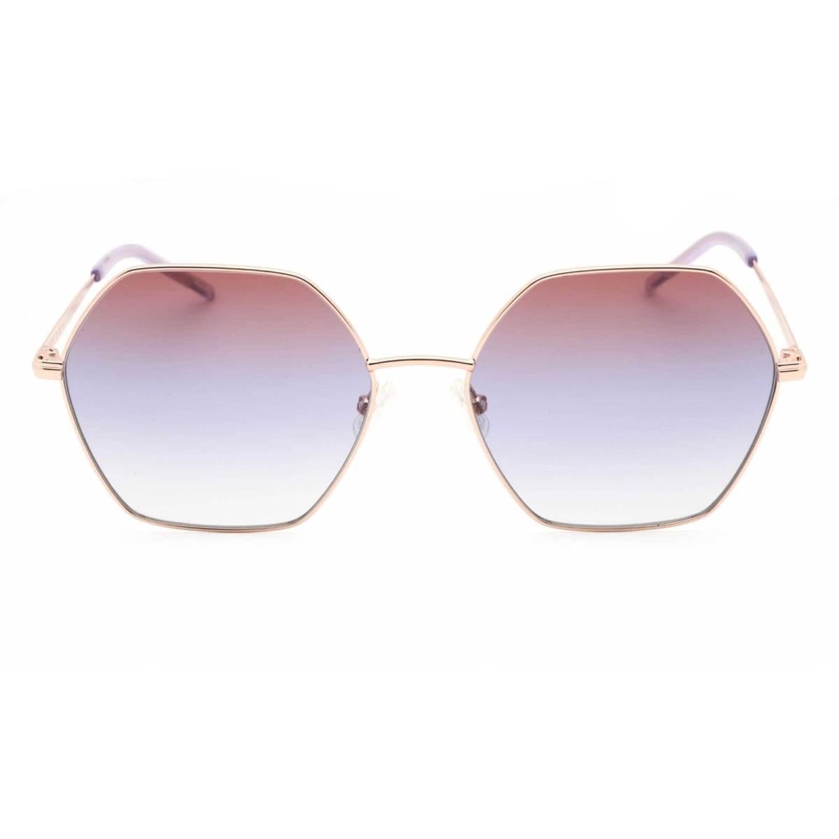 Hugo Boss Women`s Sunglasses Gold Copper Geometric Frame Boss 1589/S 0DDB YU