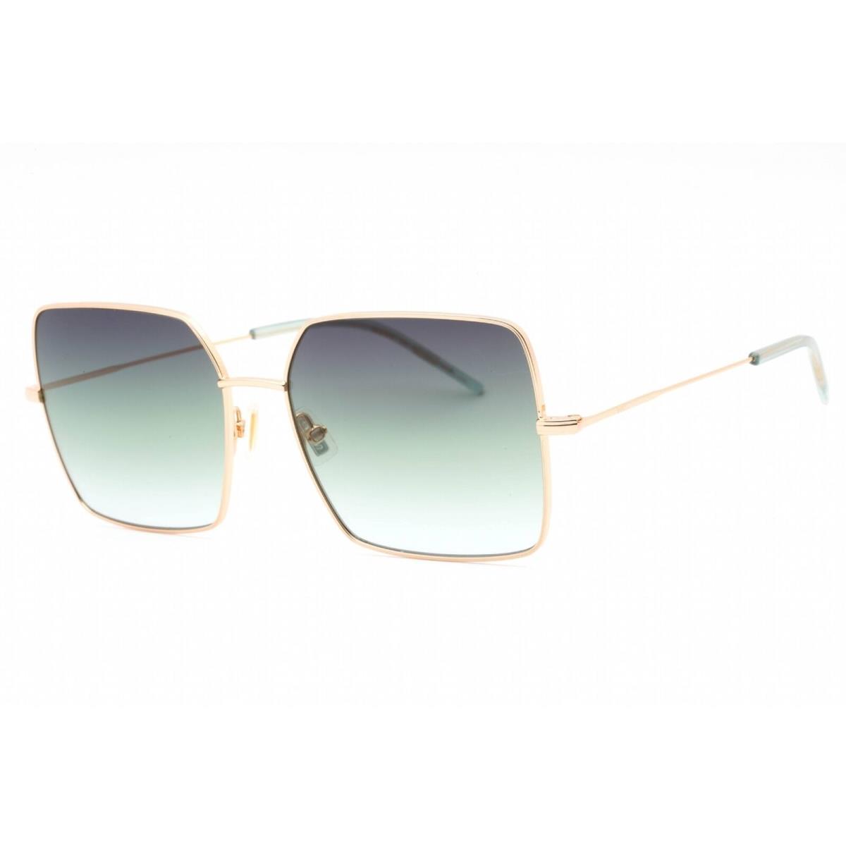 Hugo Boss Women`s Sunglasses Rose Gold Metal Butterfly Frame Boss 1531/S 0000 IB