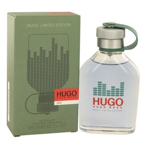 Hugo Music Limited Edition Hugo Boss Men 4.2 oz 125 ml Eau De Toilette Spray