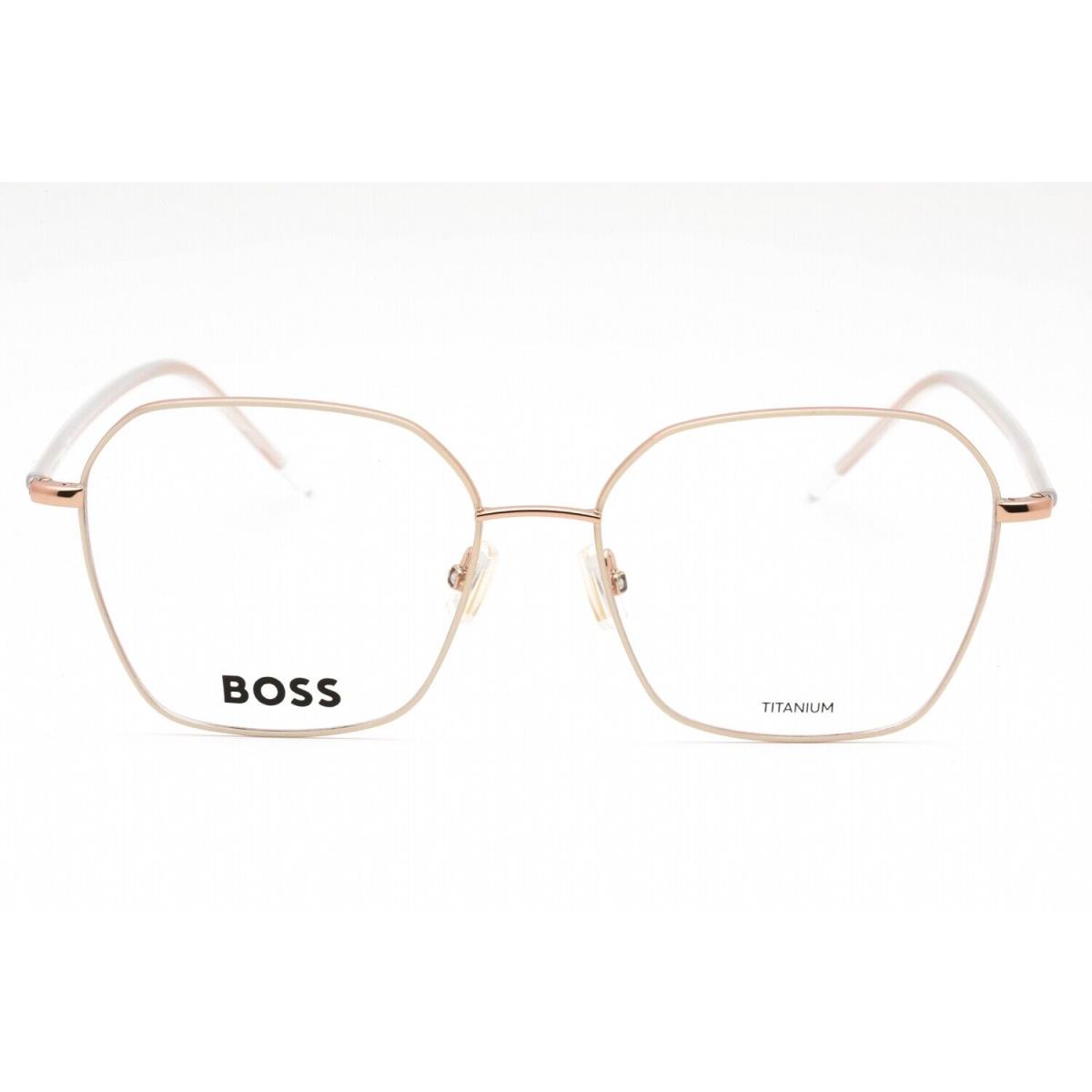 Hugo Boss HB1398-25A-54 Eyeglasses Size 54mm 16mm 145mm Gold Women
