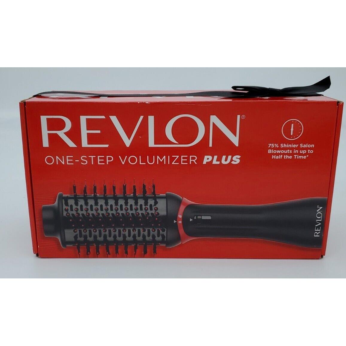 Revlon One-step Hair Dryer and Volumizer Plus Brush 2.4 Black Detachable