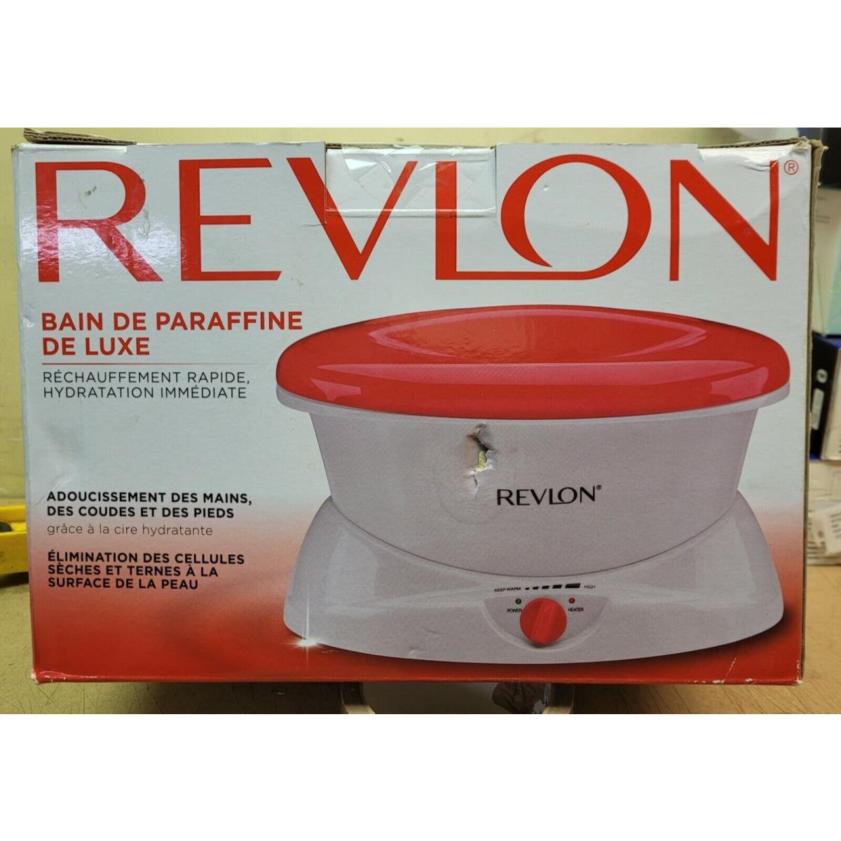 Revlon Thermal Therapy Quick Heat Paraffin Wax Bath Foot and Hand Spa