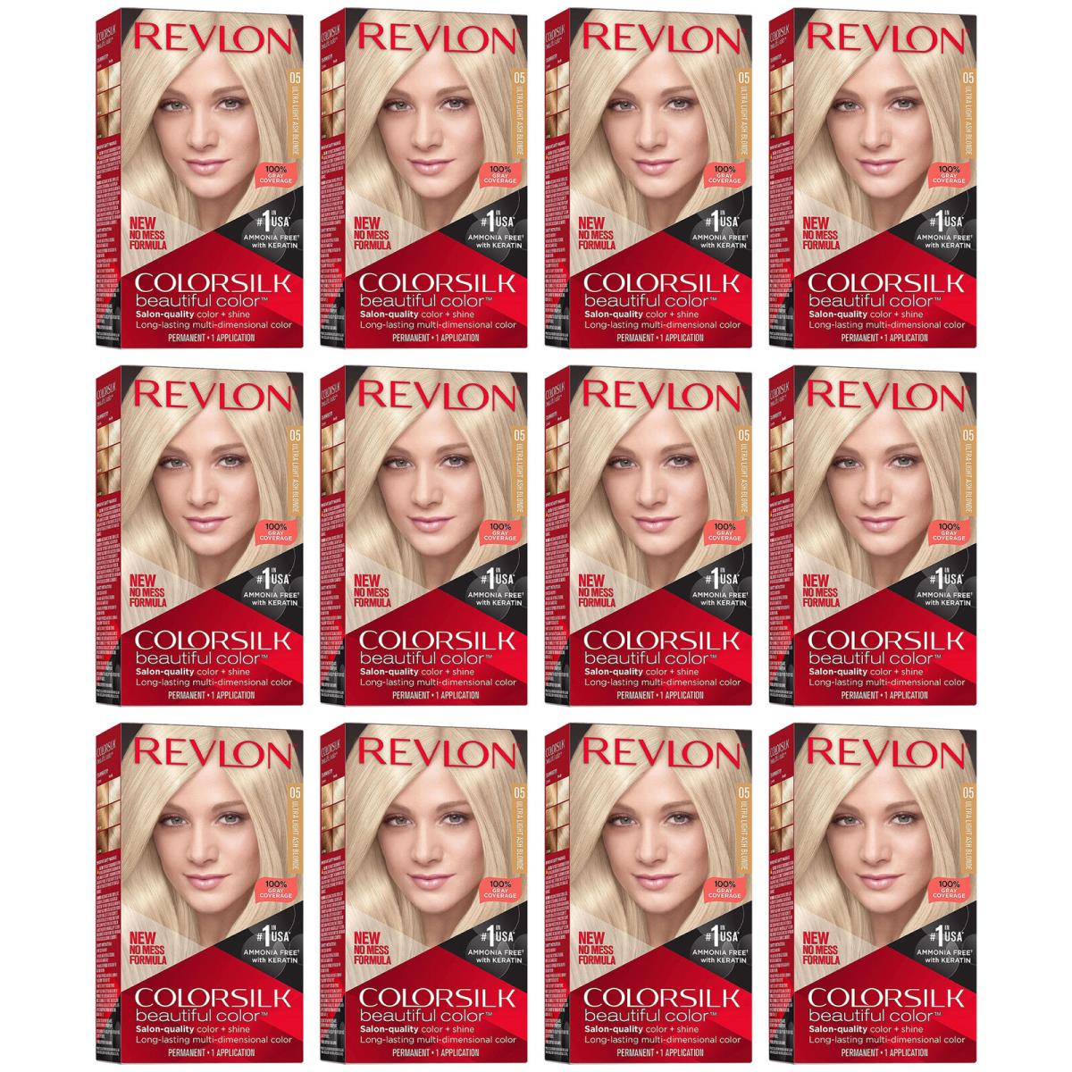 12-New Revlon Colorsilk Beautiful Color Permanent Hair Color Long-lasting High