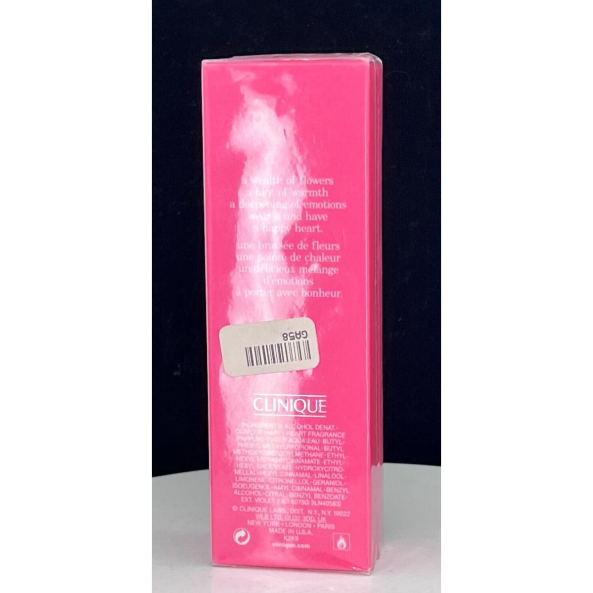 Clinique Happy Heart Perfume Spray - 1.7 oz / 50ml