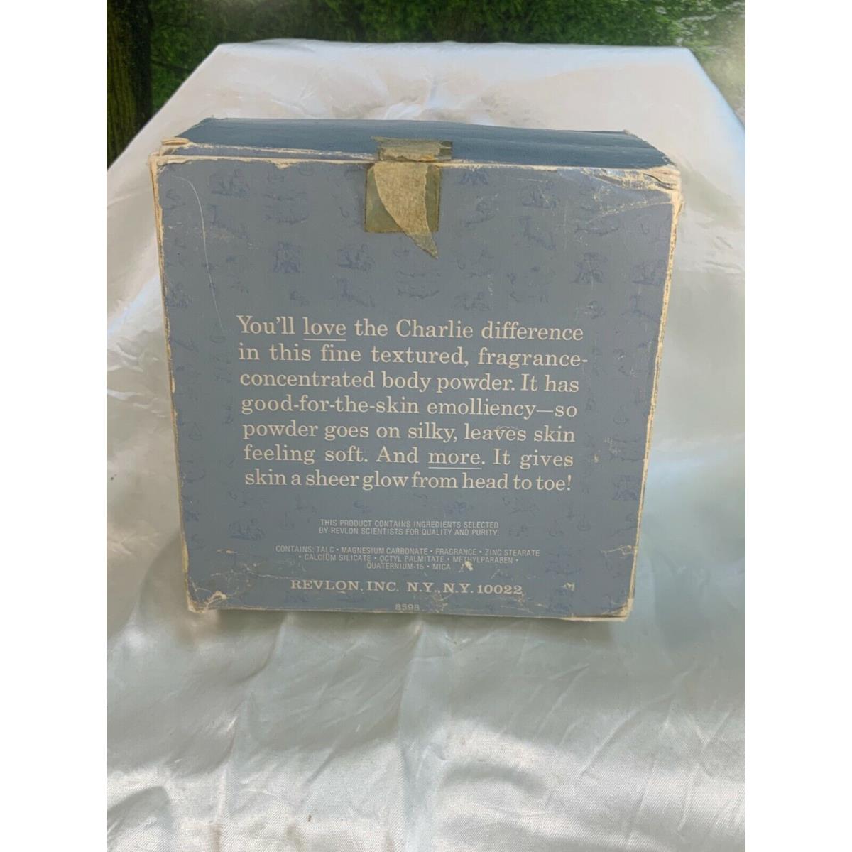 Revlon Charlie 5 oz Dusting Powder