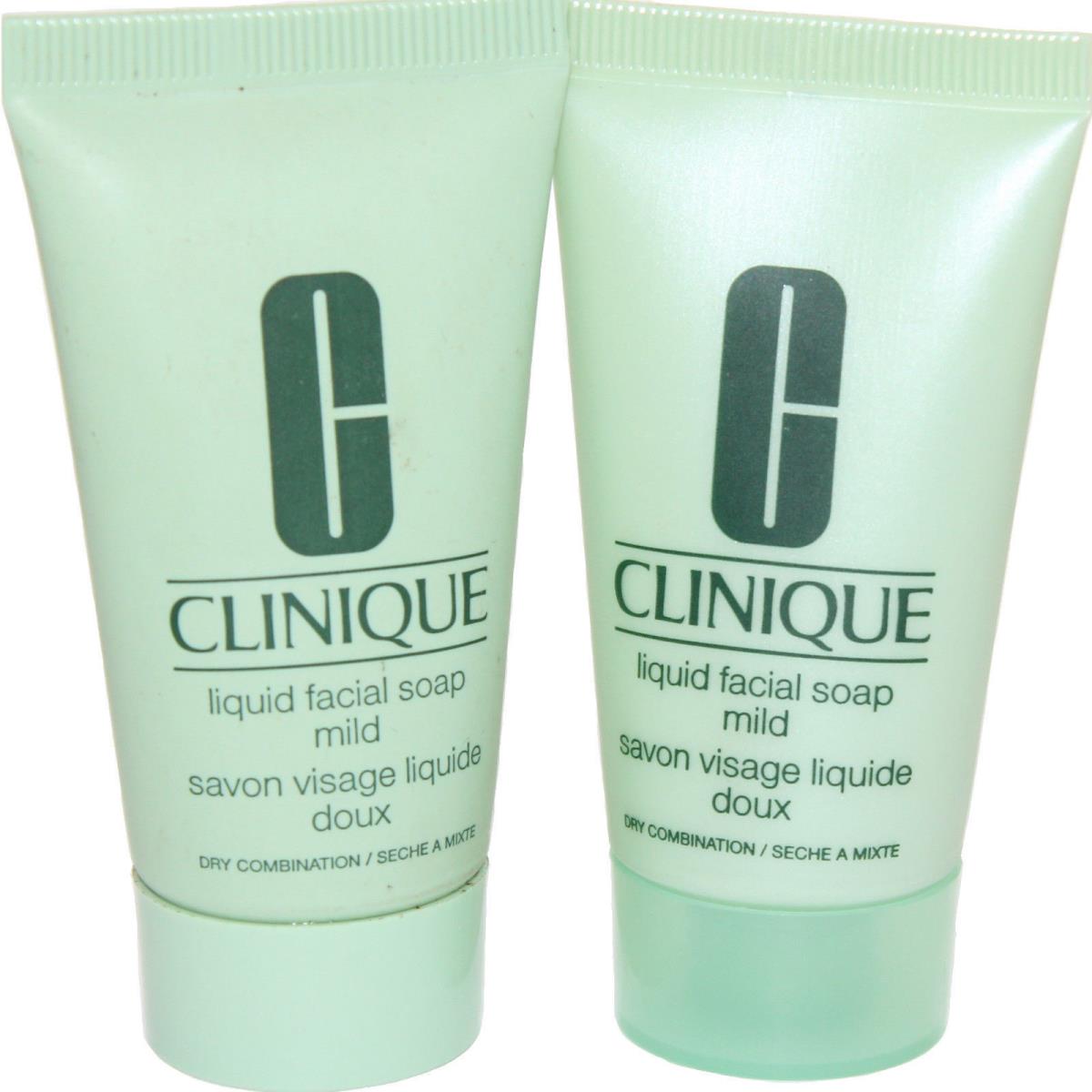 Clinique Liquid Facial Soap 2 Pieces 1.0 oz Each - Unboxed For Women by Clinique