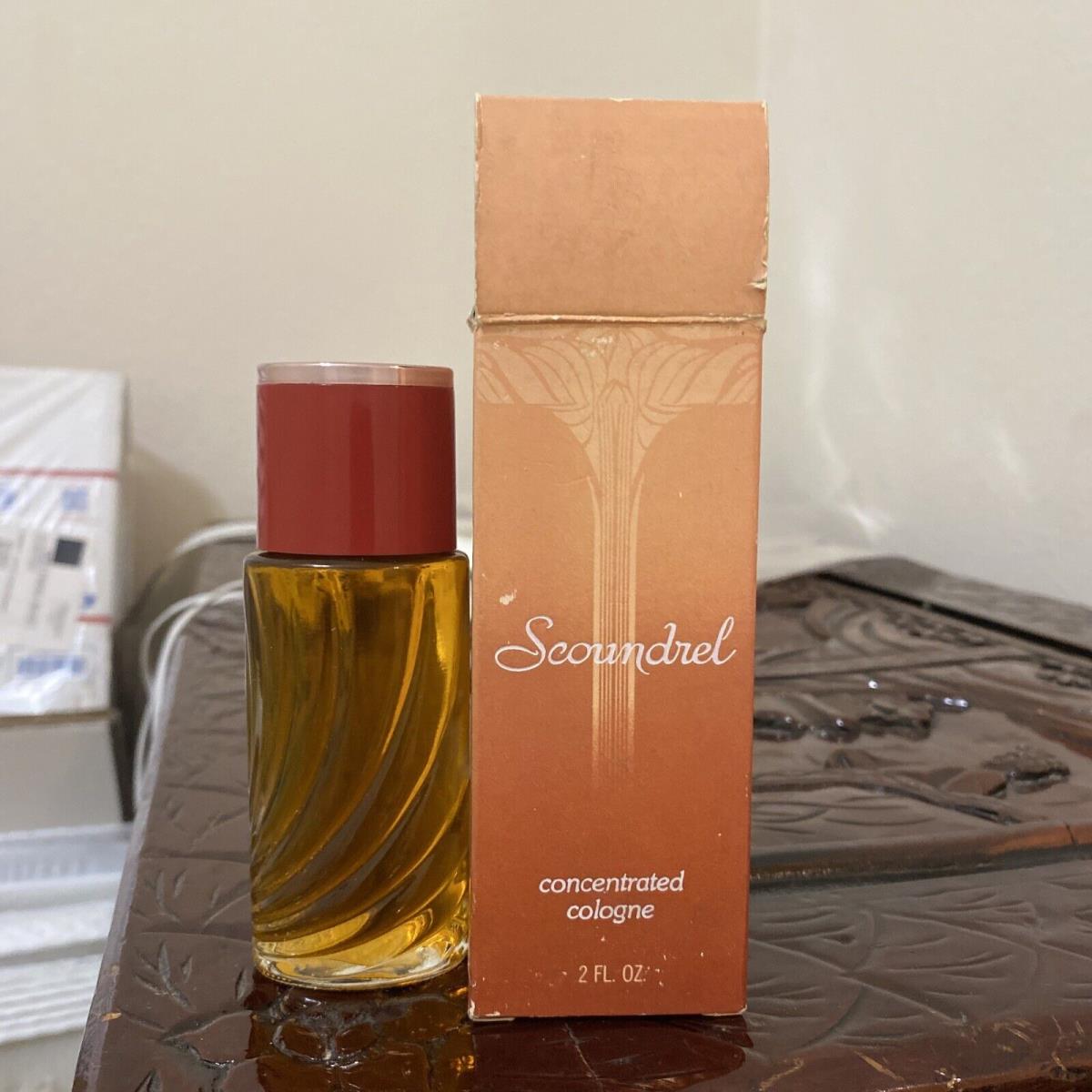 Scoundrel Concentrated Cologne Splash 2.0 Oz 60ml By Revlon Vintage Perfume Rare