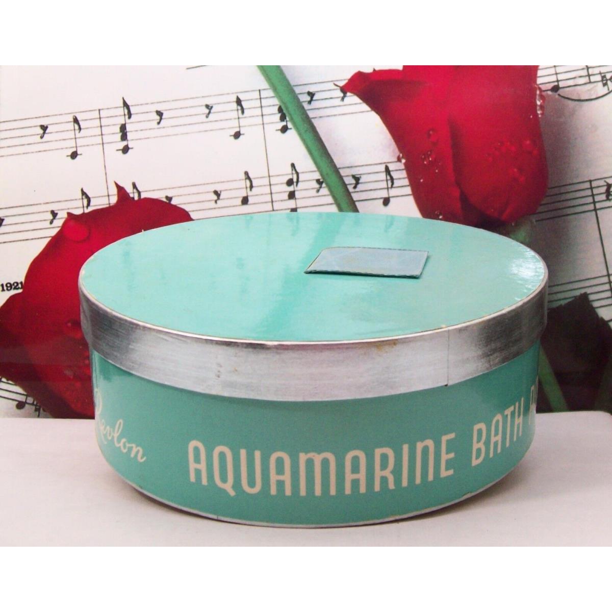 Aquamarine Bath Powder 6.0 Oz. By Revlon. Vintage