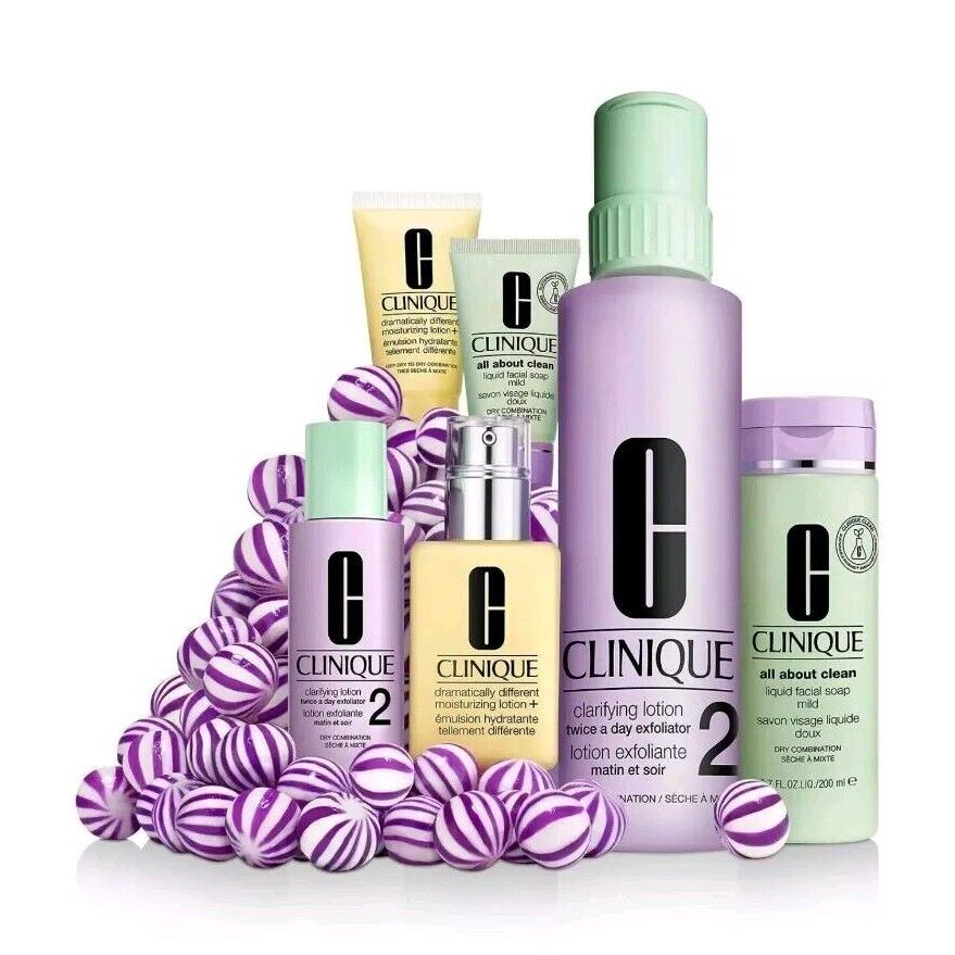 Clinique Great Skin Everywhere For Dry Combination Skin 6 Piece Set Gift