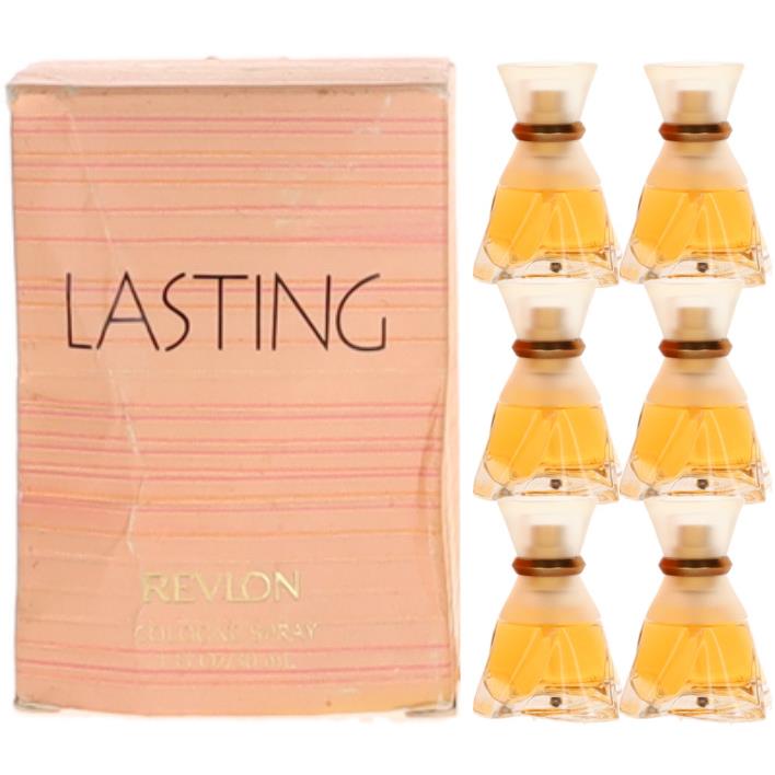 Lasting By Revlon For Women Combo Pack: Cologne Spray 6oz 6x1oz Shopworn