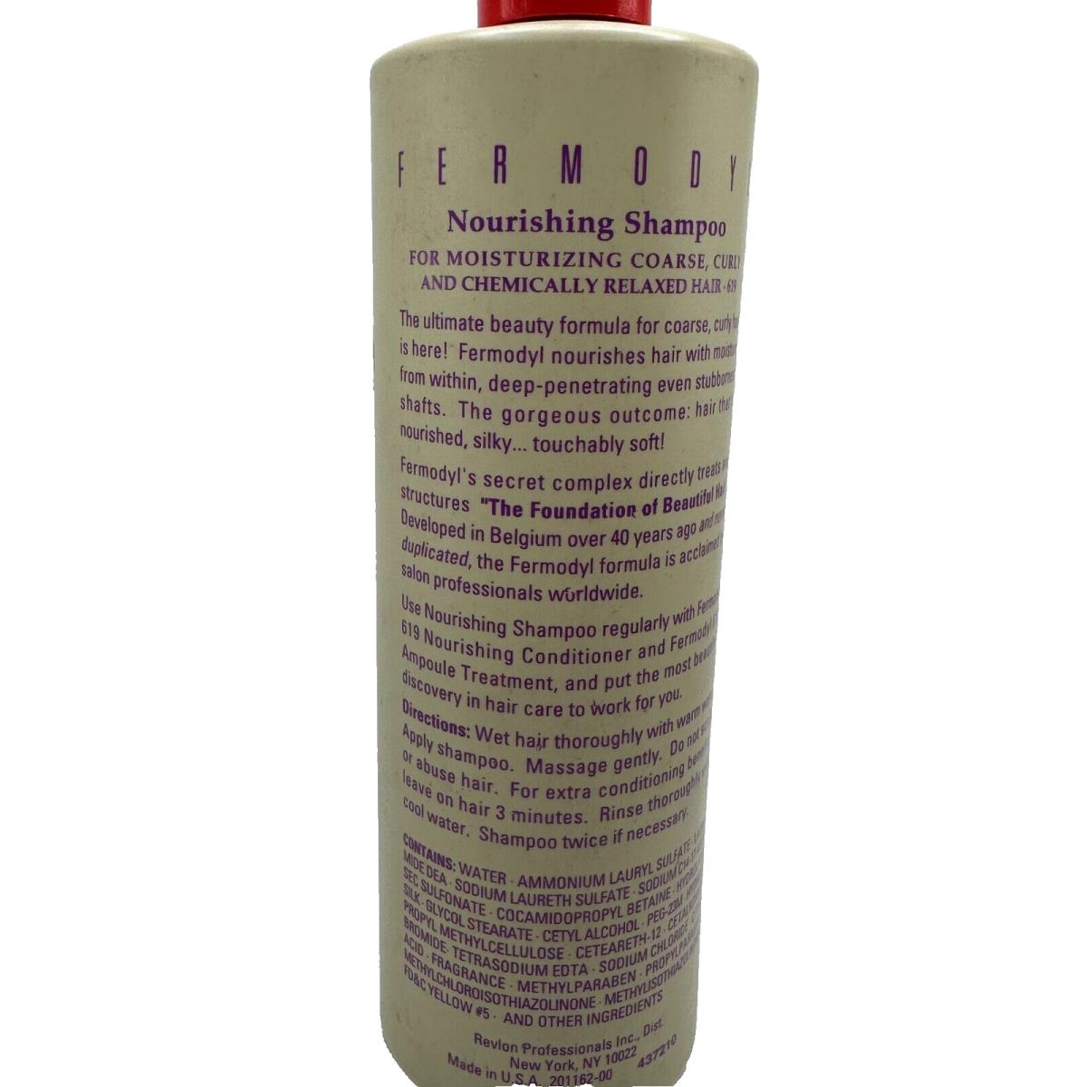 Revlon Fermodyl Nourishing Shampoo 16 fl Oz 473ml